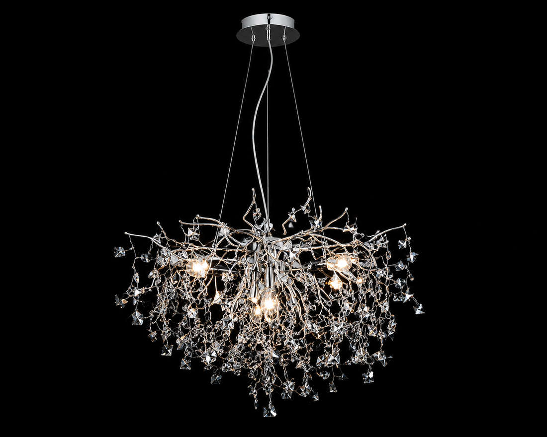 Candelabru elegant cu soclu E14 – Model 27113/600 SO+CR