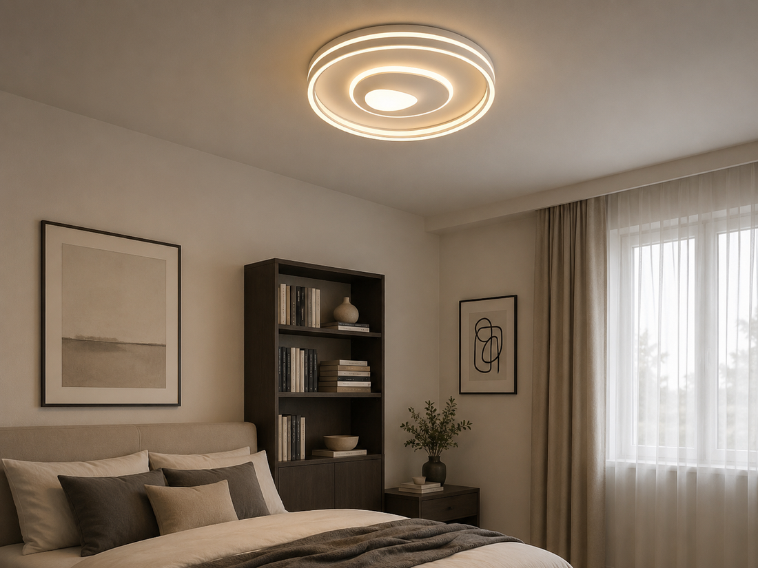 Plafoniera LED rotundă albă 26141/480WH – 114W, 3000-6500K, cu telecomandă