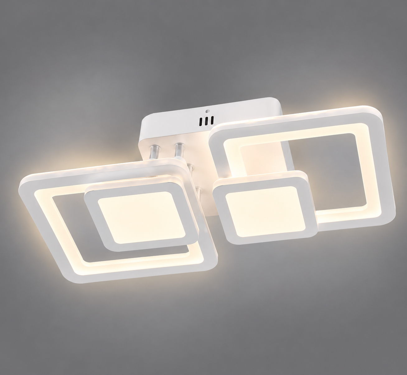 Lustra LED 8022A/2 – Design Modern cu Iluminare Reglabilă și Telecomandă Inclusă