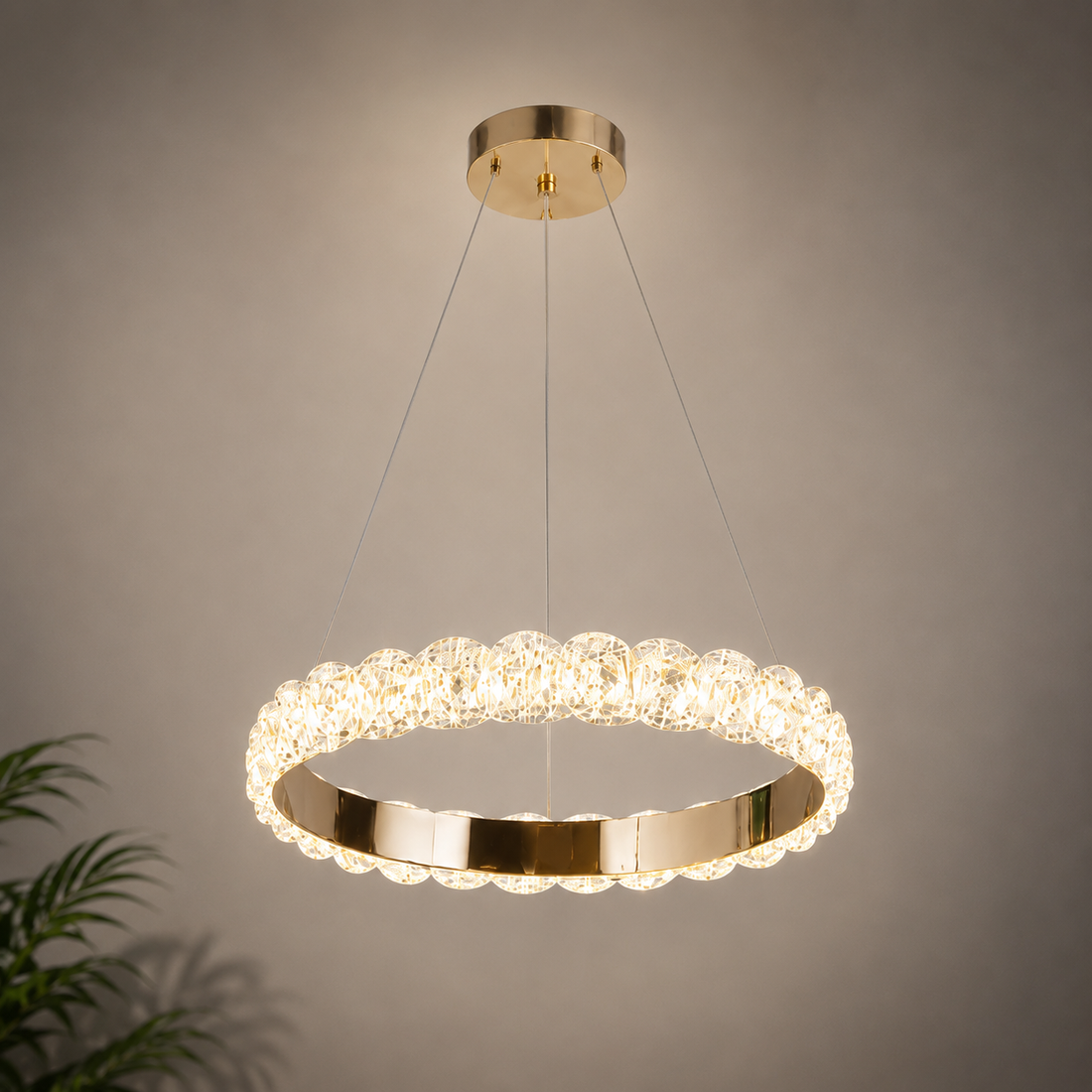 Pendul LED 75306/500 FGD, 108W, telecomandă, lumină reglabilă 3000K-6500K