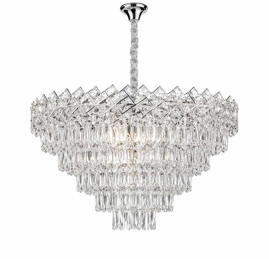 Candelabru de Cristal Elegant –8650/600 | Ø60 cm, 9x E27