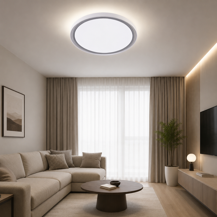 Plafoniera Led Gri ML-001/460WH+GR