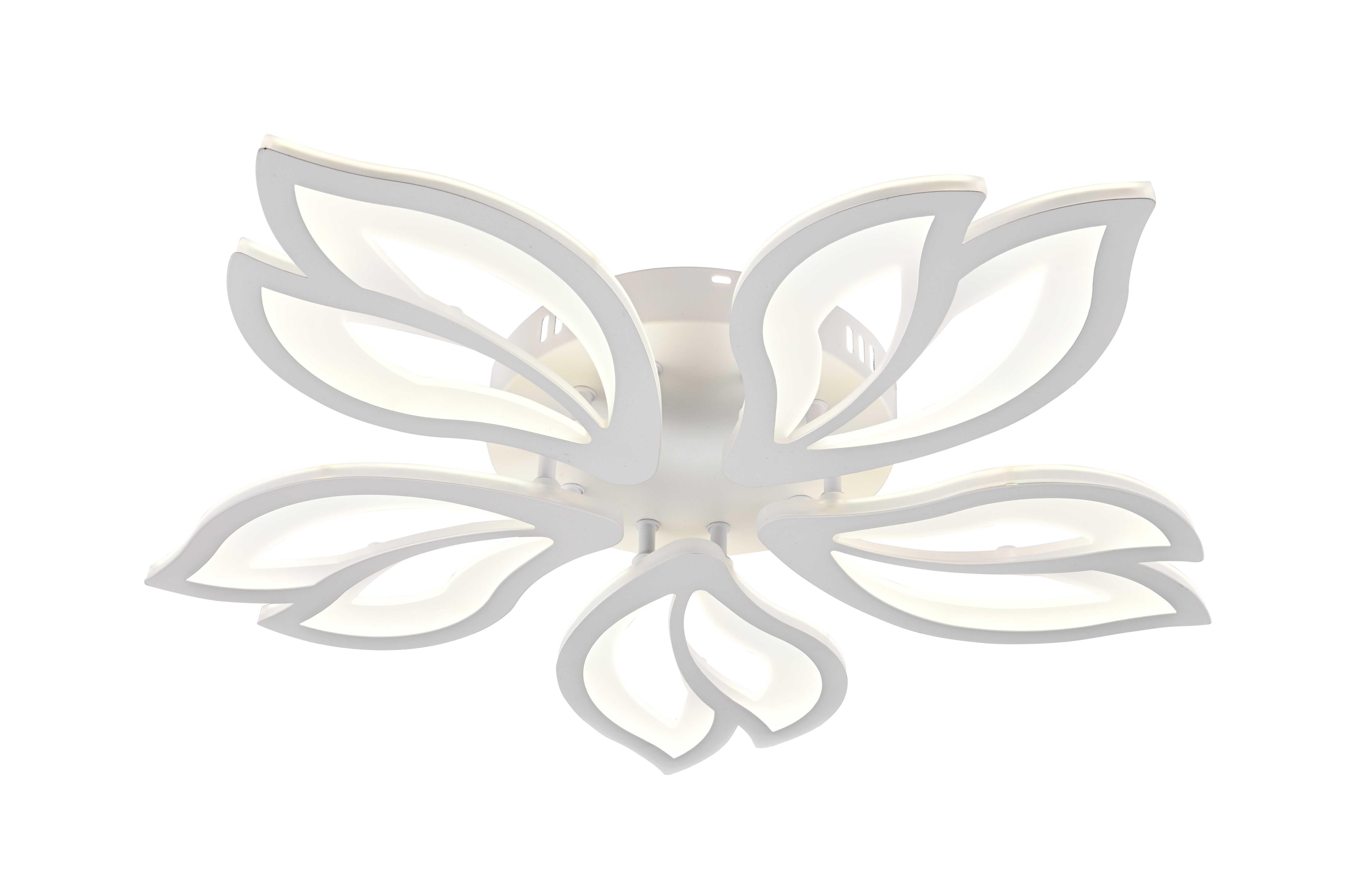 Lustra LED 90W cu telecomandă, Ø620 mm, lumină reglabilă 3000–6500K – model 19250/5WH