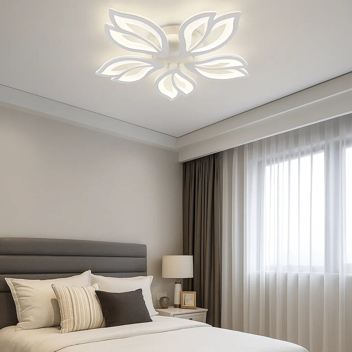 Lustra LED 90W cu telecomandă, Ø620 mm, lumină reglabilă 3000–6500K – model 19250/5WH