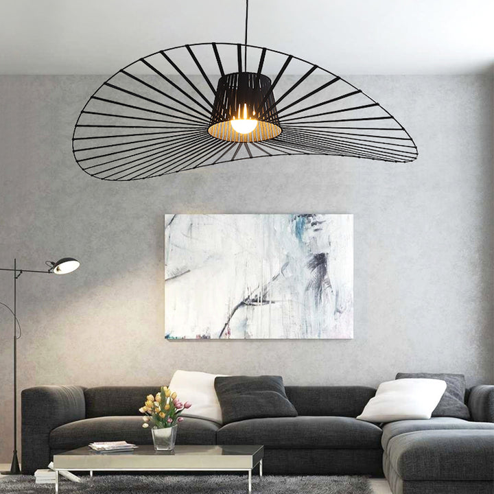 Pendul rustic, Ø600×H200 mm, E27 max 60W,  JD-600