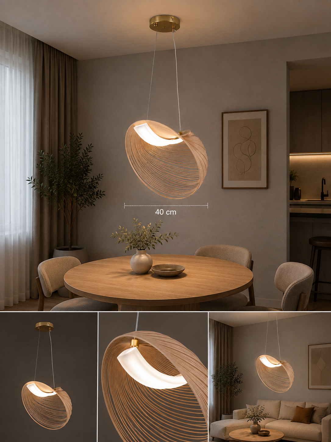 Pendul LED 9562/400 – 7W,design modern și elegant