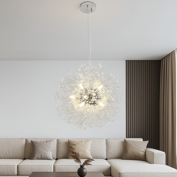 Candelabru Led Modern  cu 12 surse de lumină – Model 26011/12CR
