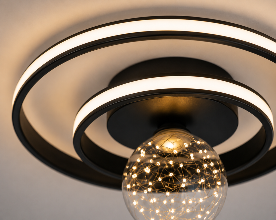 Lustra LED L7677/450 – 96W, Design Modern, cu Telecomandă și Lumină Reglabilă