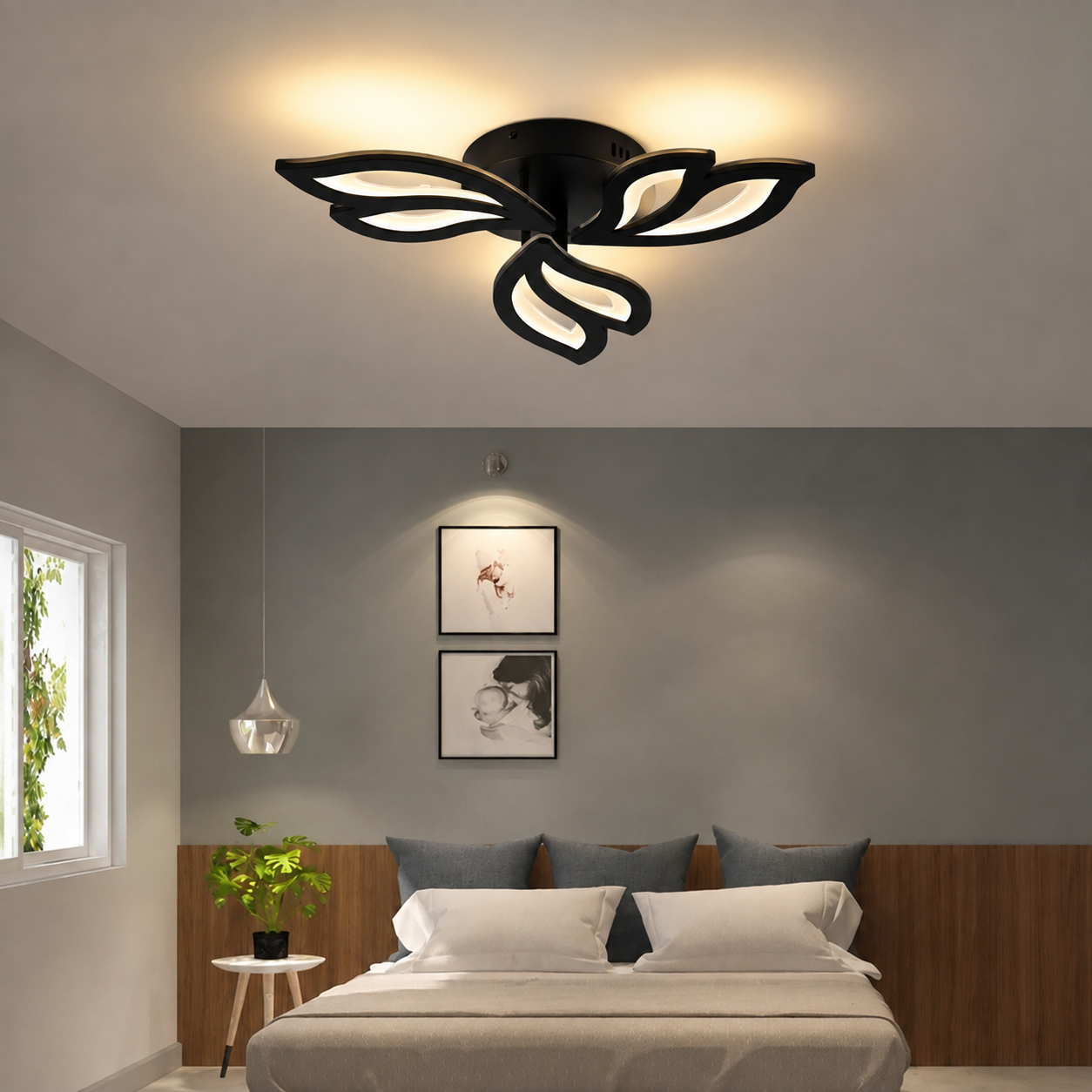 Lustră LED 19250/3BK – 60W, Ø535 mm, 3000–6500K, cu telecomandă