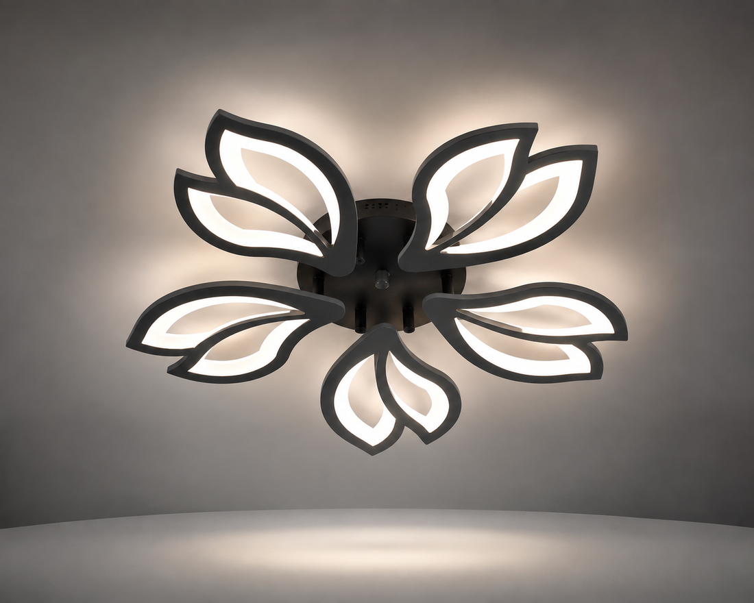 Lustră LED 19250/5BK – 90W, Ø620 mm, 3000–6500K, cu telecomandă