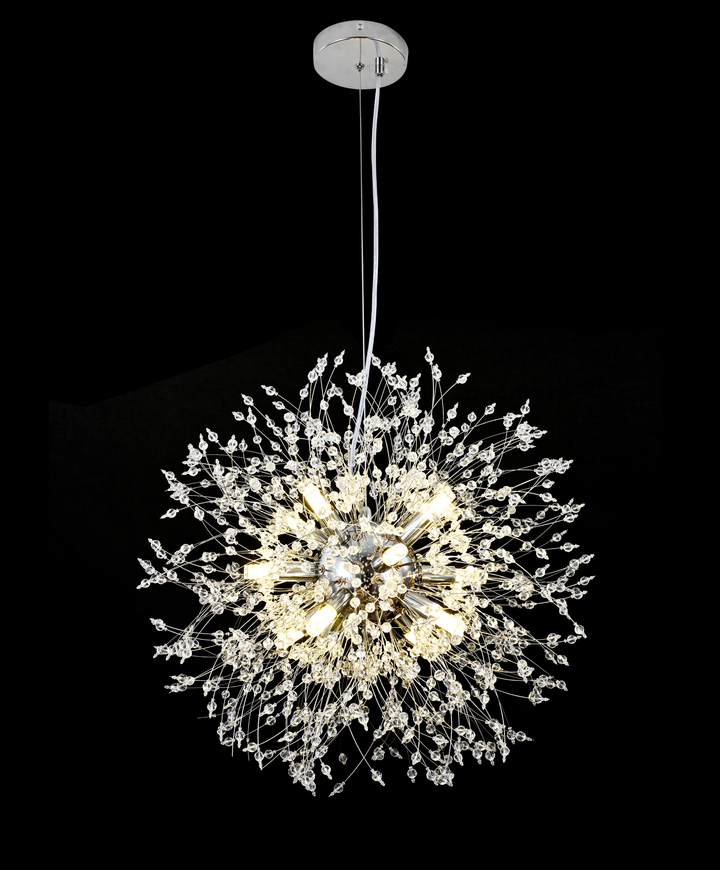 Candelabru Led Modern  cu 12 surse de lumină – Model 26011/12CR