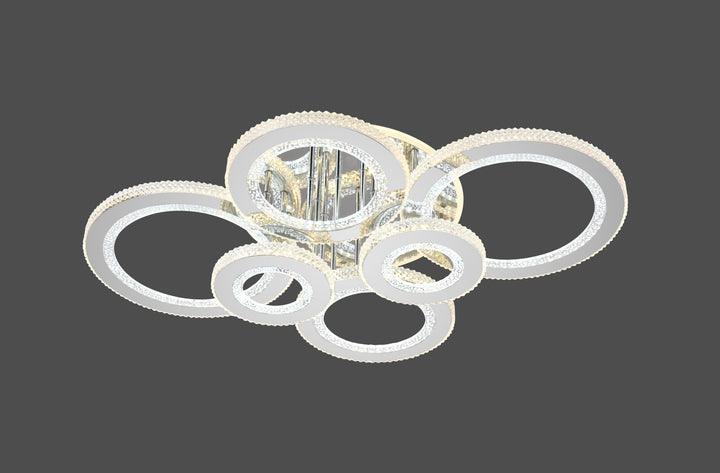 Lustra LED modernă cu lumină reglabilă – Model 26064/2+2+2CR