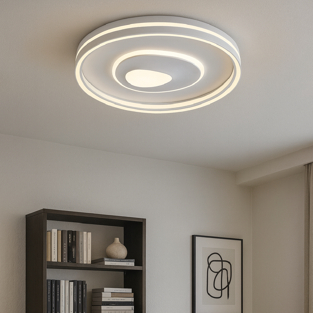 Plafoniera LED rotundă albă 26141/480WH – 114W, 3000-6500K, cu telecomandă