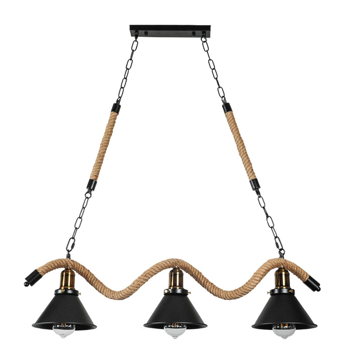 Lustra rustică, Ø780×H200 mm, E27 max 60W,  JD-76