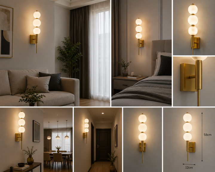 Aplica LED modernă cu lumină combinată – Model 59009/600CP