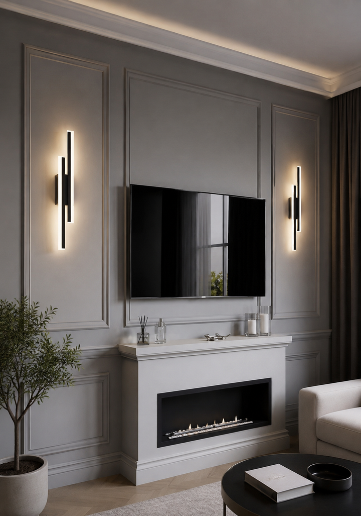 APLICA LED PENTRU PERETE MODEL 71365/2 BK