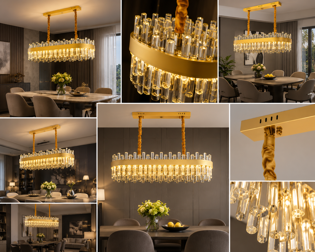 Candelabru LED, 140 W, Ø ≈ 800 × 350 mm, temperatura reglabilă 2800–6500 K – model 8652/80×35 SKG