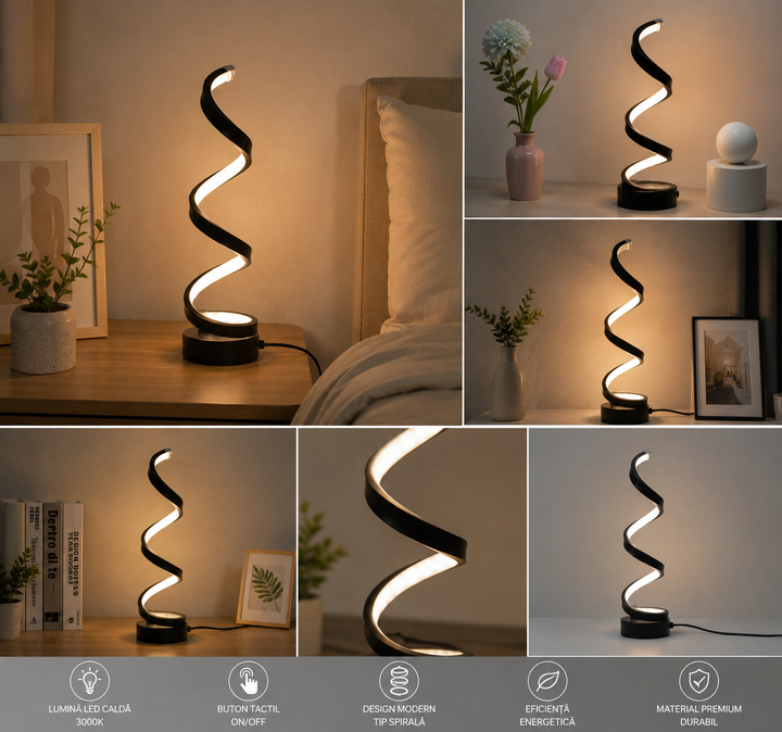 VEIOZA LED DECORATIVA 40W MODEL 8611 BK