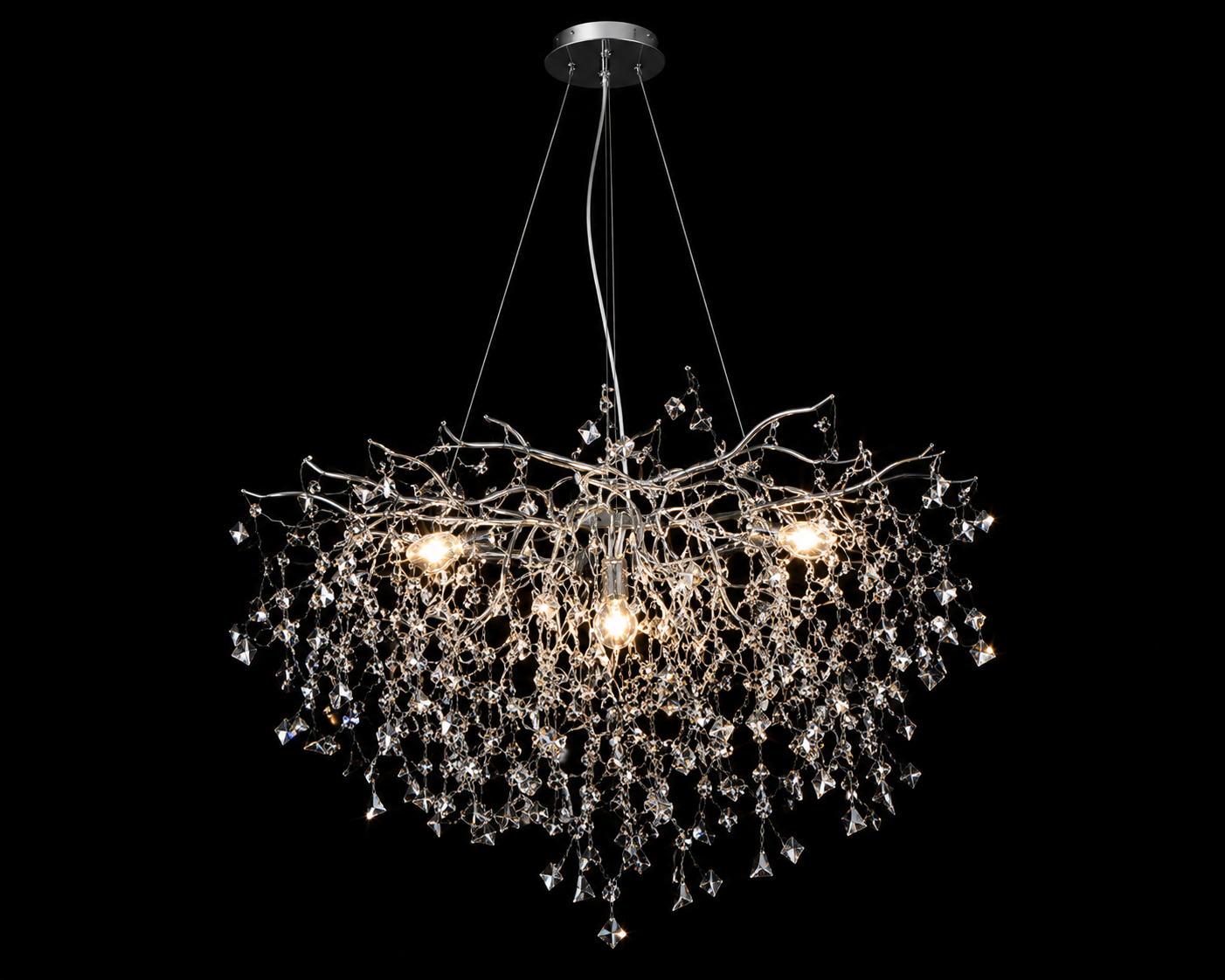 Candelabru elegant cu soclu E14 – Model 27113/800 SO+CR