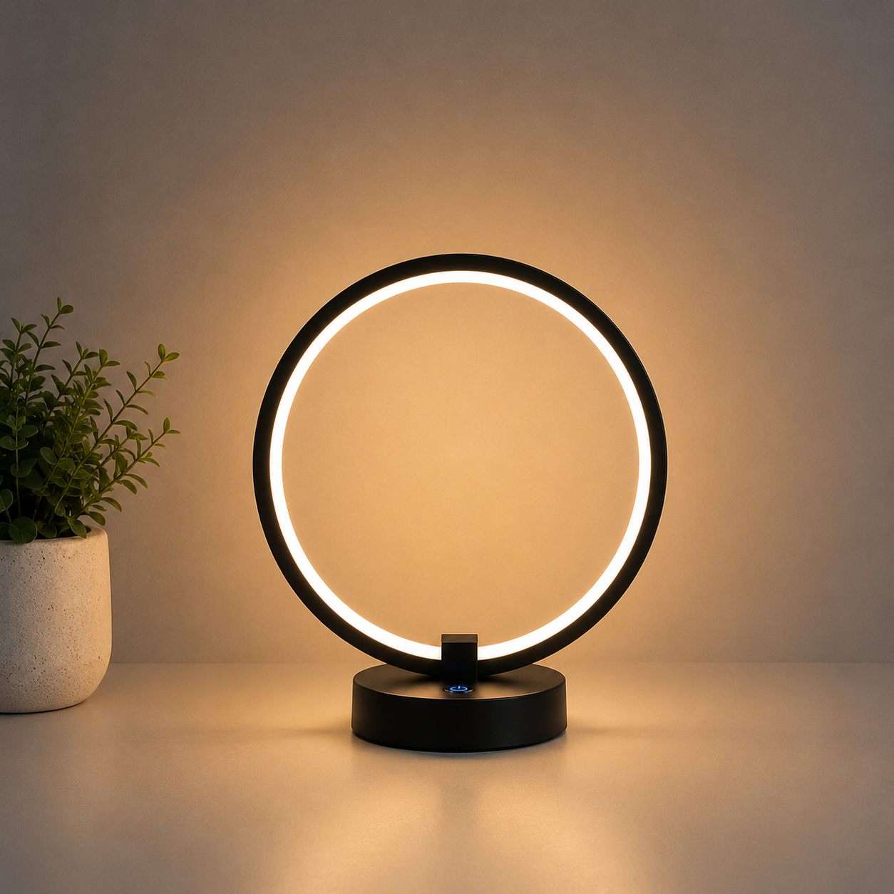 Veioza LED cu 3 Functii, 30W, Negru, 8730BK