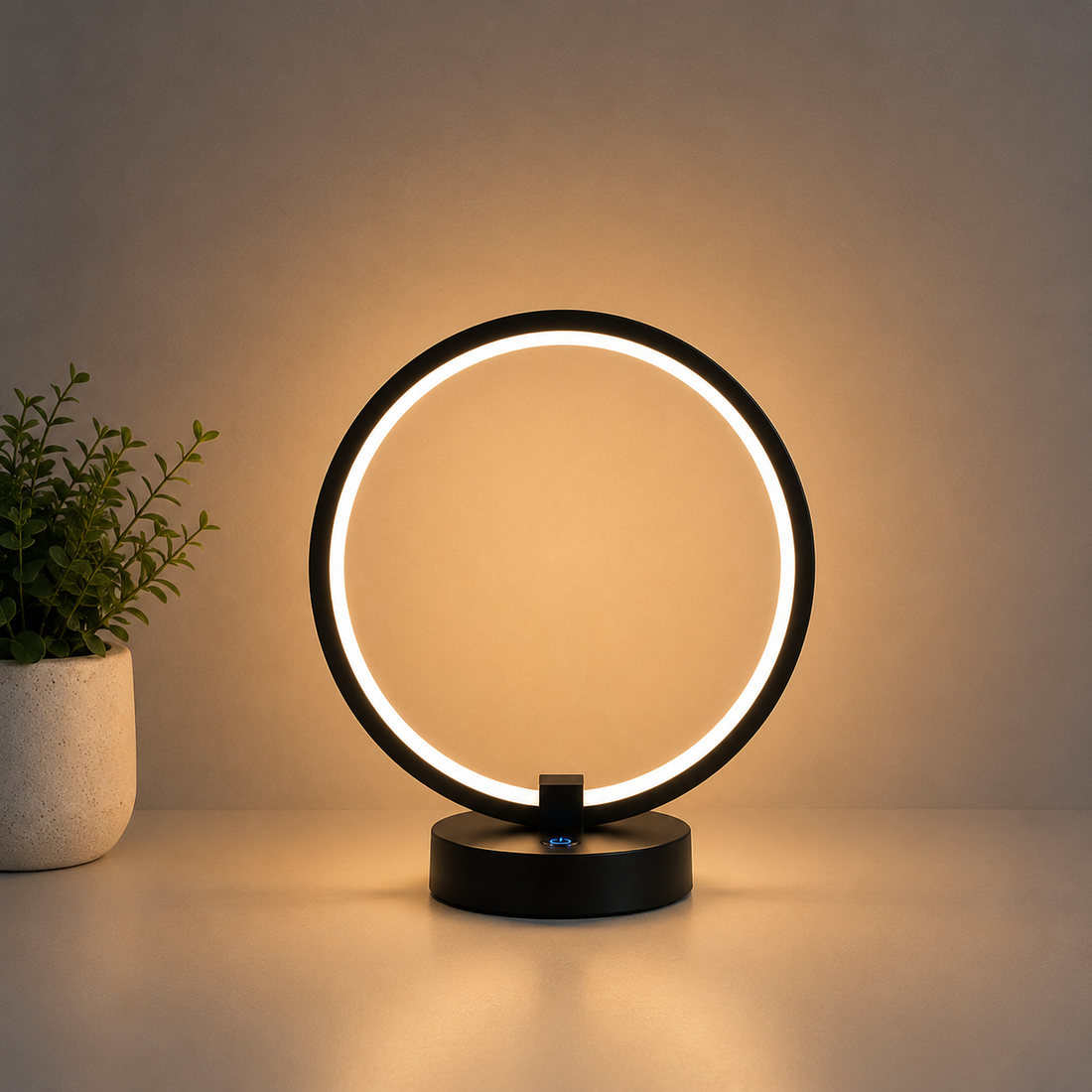 Veioza LED cu 3 Functii, 30W, Negru, 8730BK