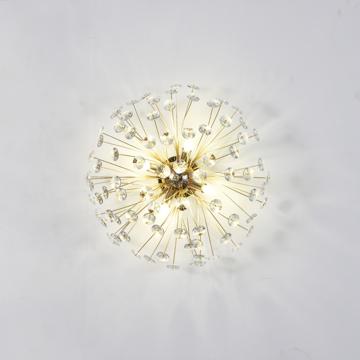 Candelabru  de tavan moderna – 4xG9, Ø400×H235 mm, Auriu FGD (5550-400 FGD)