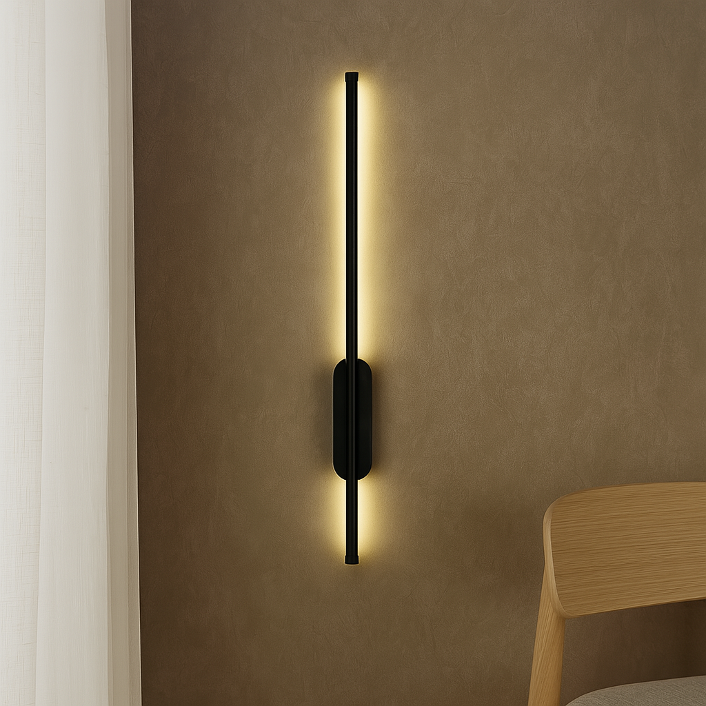 Aplica LED liniară neagra 60 cm – Model 59011/600BK