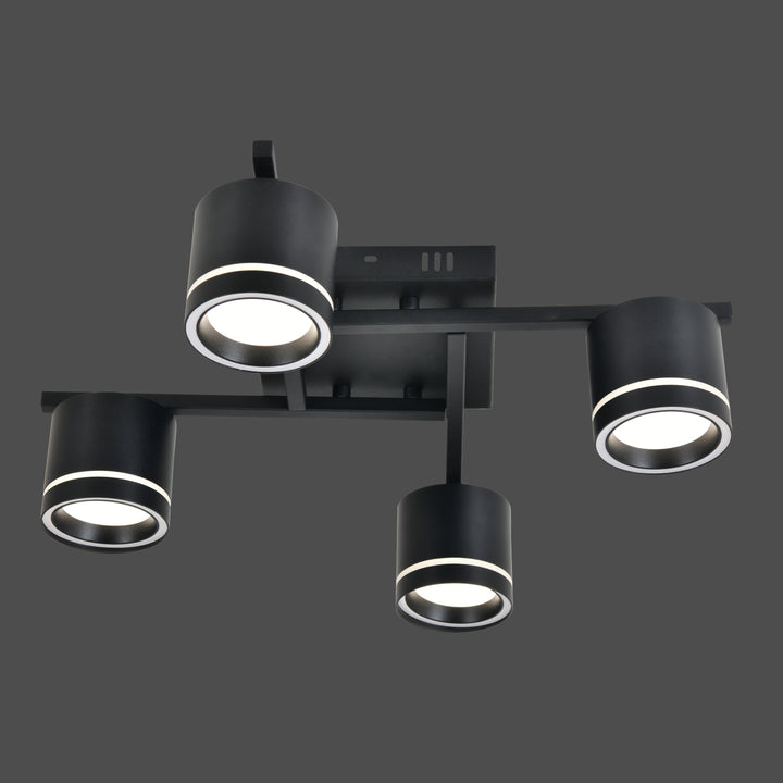 Lustra LED 59041/4 MB, 4 x GX53, Ø430 mm, 3000–6500K, fără telecomandă