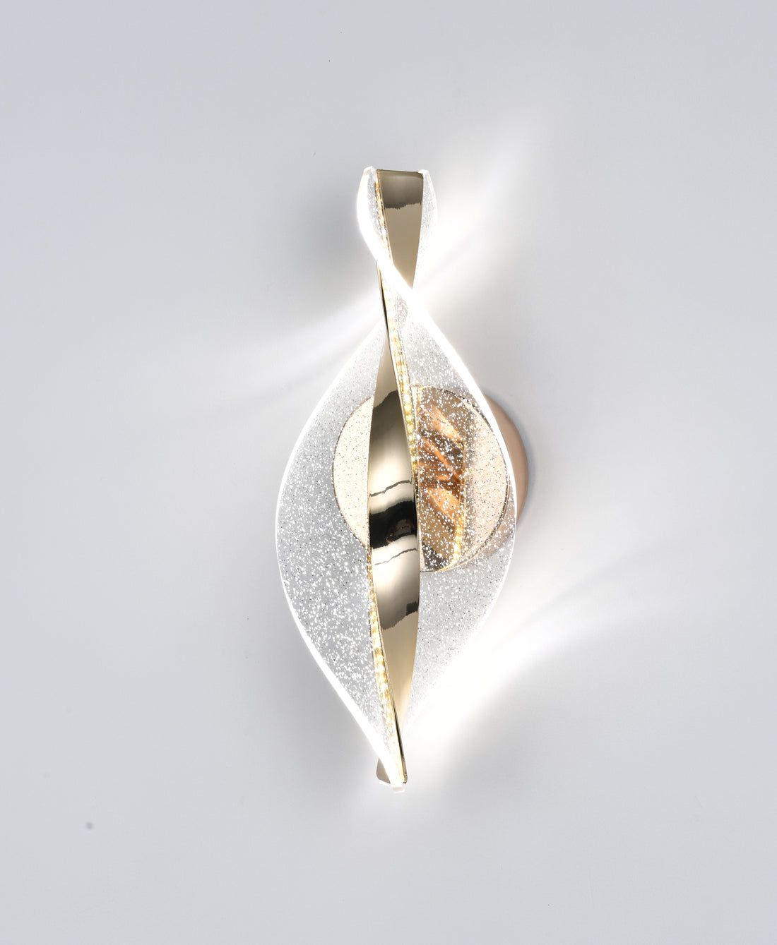 Aplica LED moderna aurie, 300×125×100 mm, 18W, 3000–6500K, 59193