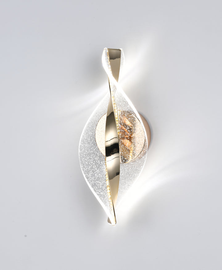 Aplica LED moderna aurie, 300×125×100 mm, 18W, 3000–6500K, 59193