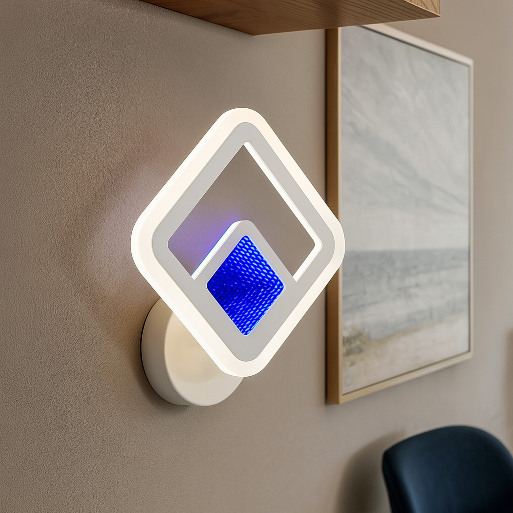 Aplica LED, 26 W, 245×215 mm, temperatură reglabilă 2800–6500 K – model SX8736/1