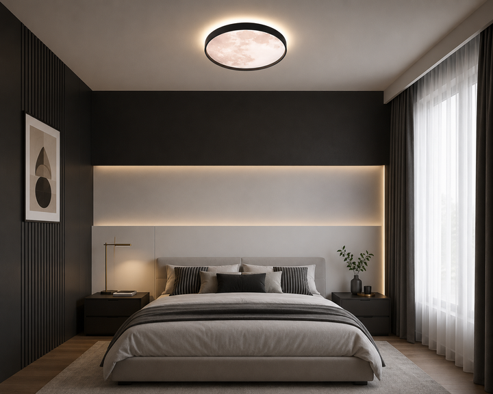 Plafoniera LED moderna 96W, 3 temperaturi de culoare (3000K/4500K/6500K), D480 – ML008/500