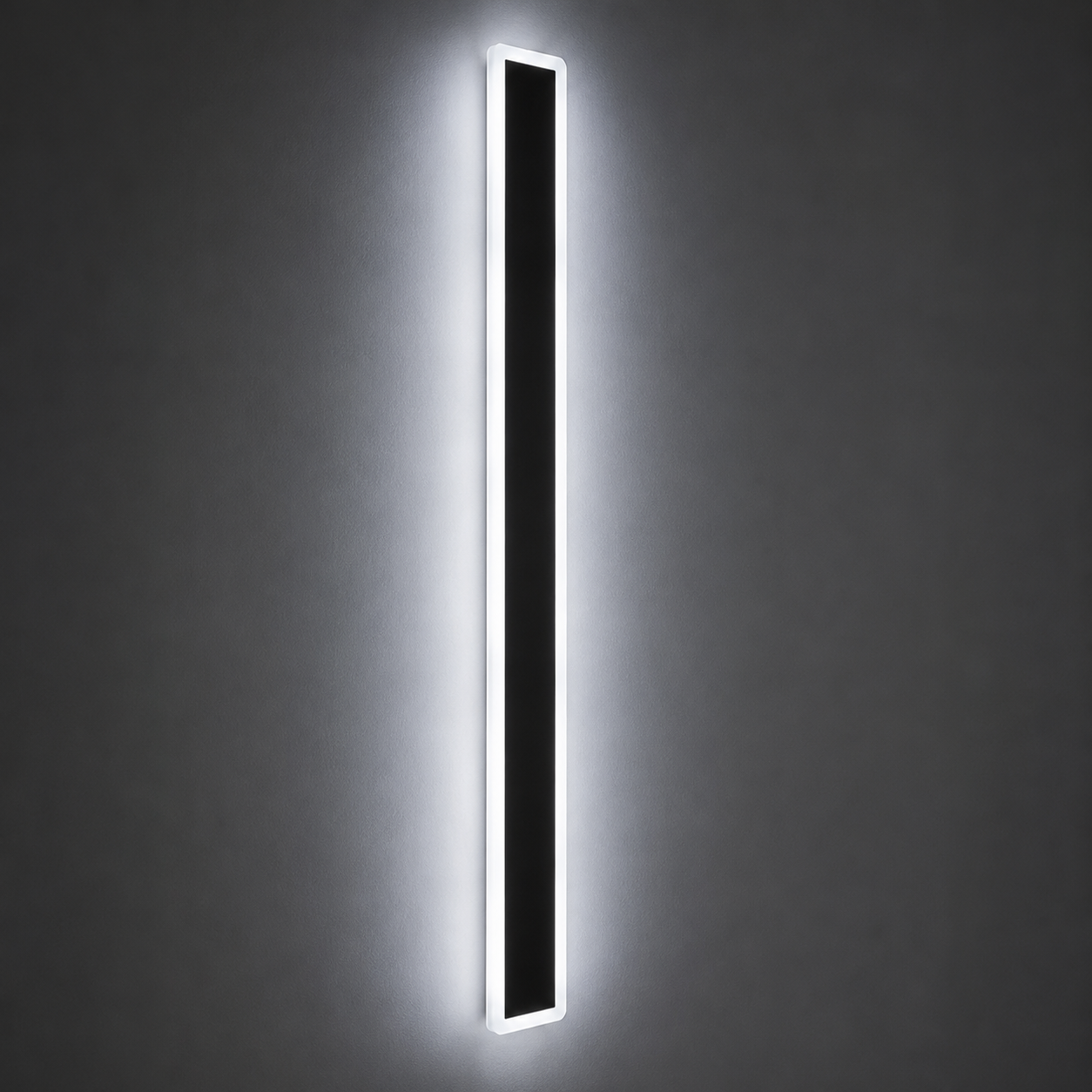 Aplica exterior, 32W, 3 faze de lumina 3000K, 1200×80×41 mm, finisaj negru mat