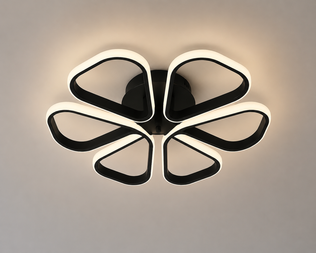 Lustra LED 77250/1 , 120W, telecomandă, lumină reglabilă 3000K-6500K