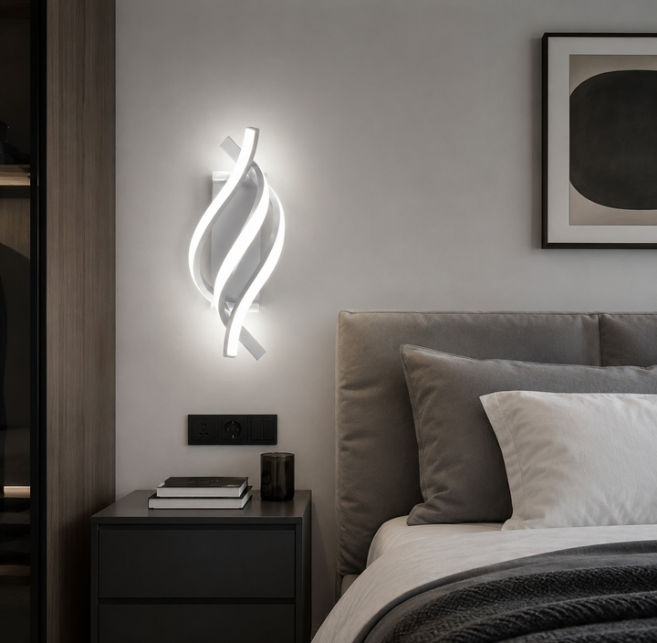 Aplica LED Twist Alb 38W – SX8609 WH
