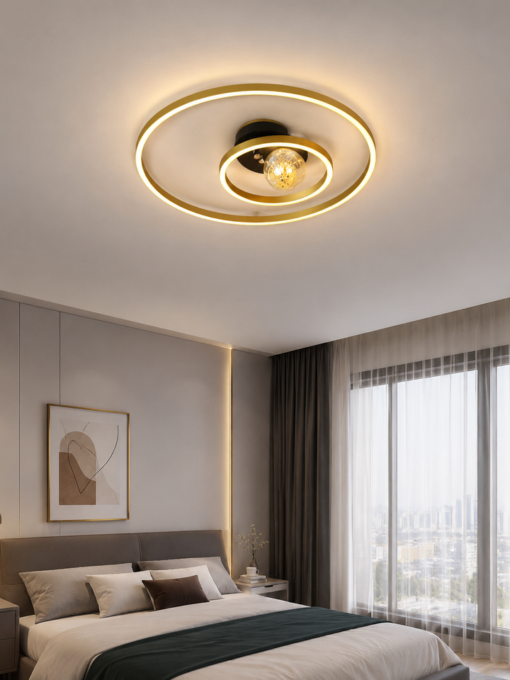 Plafonieră LED Modernă cu Design Circular – 7677/450