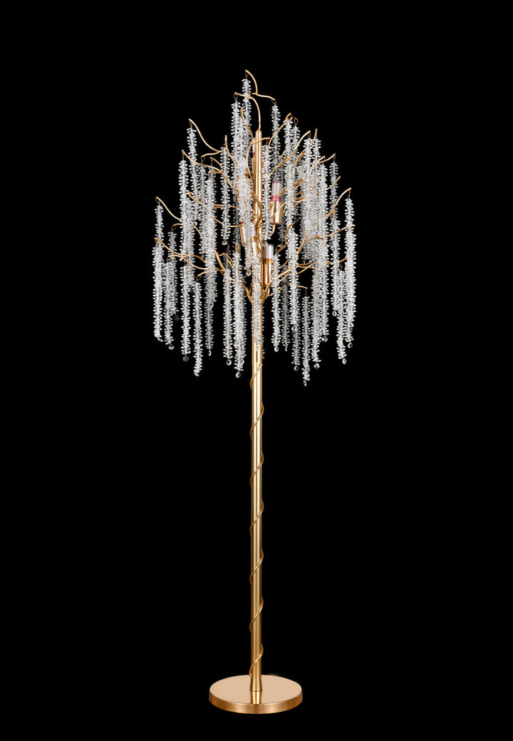 Lampadar decorativ tip copac, 400×400×1750 mm, E27 max 60W × 6, model 68253-6L A