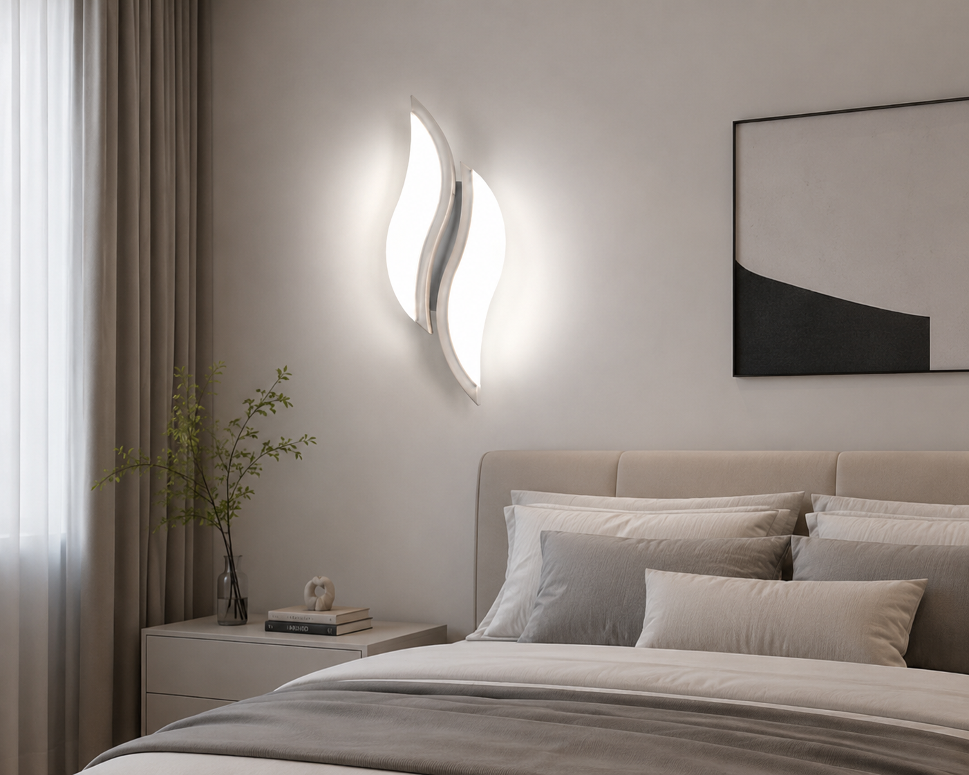 APLICA LED DECORATIVA 8610WH 20W