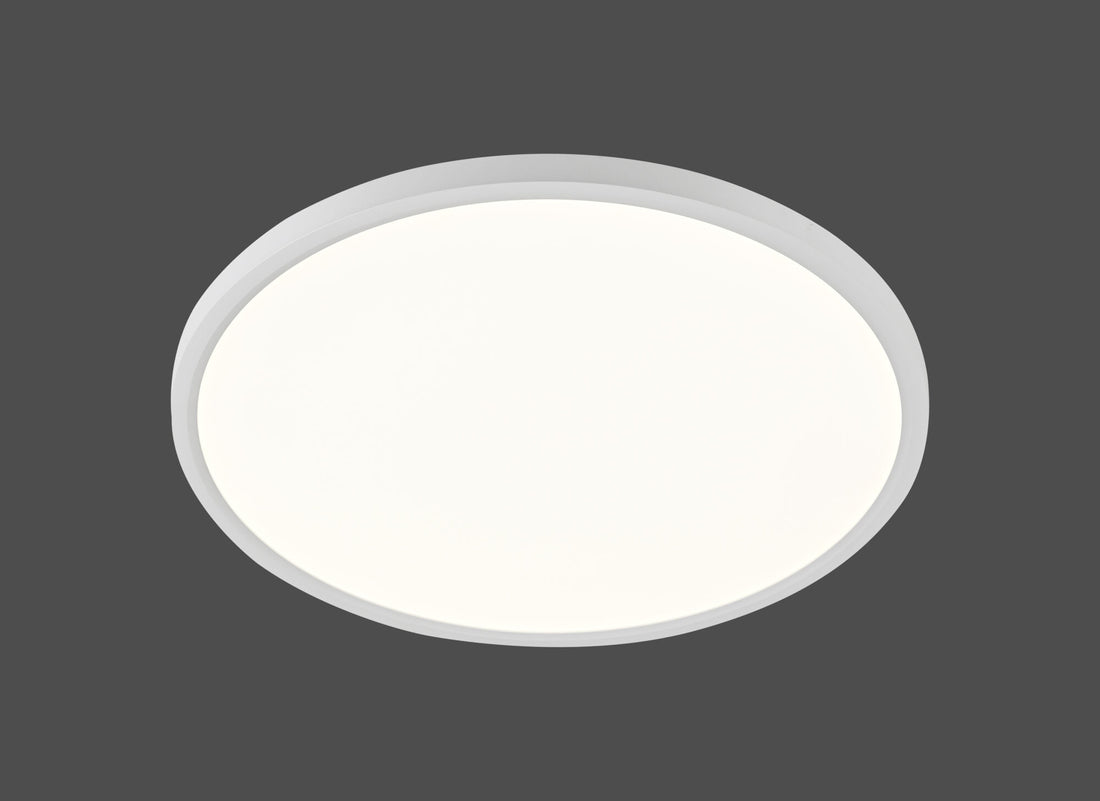 Plafonieră LED rotundă albă 36W, 3000–6500K – L71392/500WH