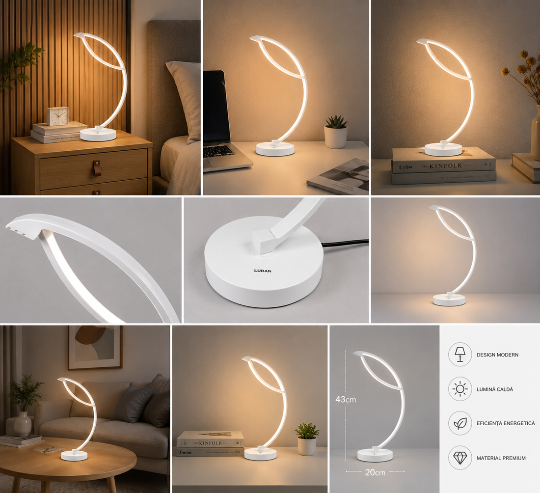 Veioza Tip Led 8726WH