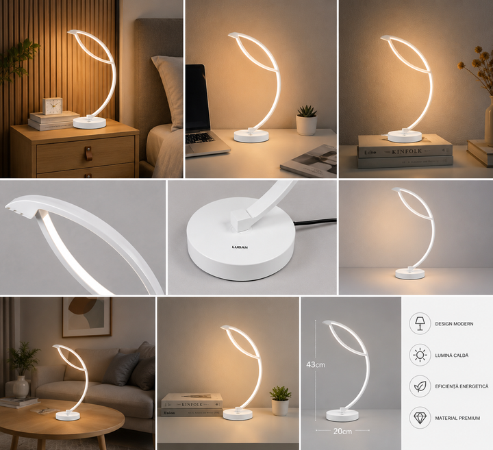 Veioza Tip Led 8726WH