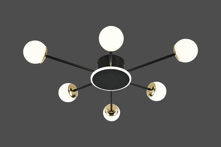 Lustra LED cu 3 tipuri de lumina, 73058/6