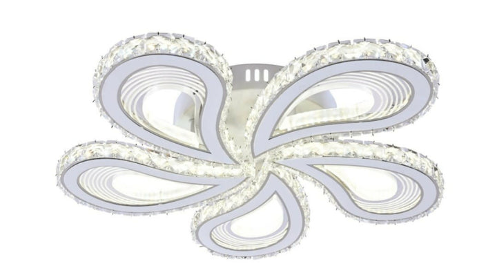 Lustra LED L7513/5 – 150W, 5 Brațe cu Design Elegant si Telecomanda