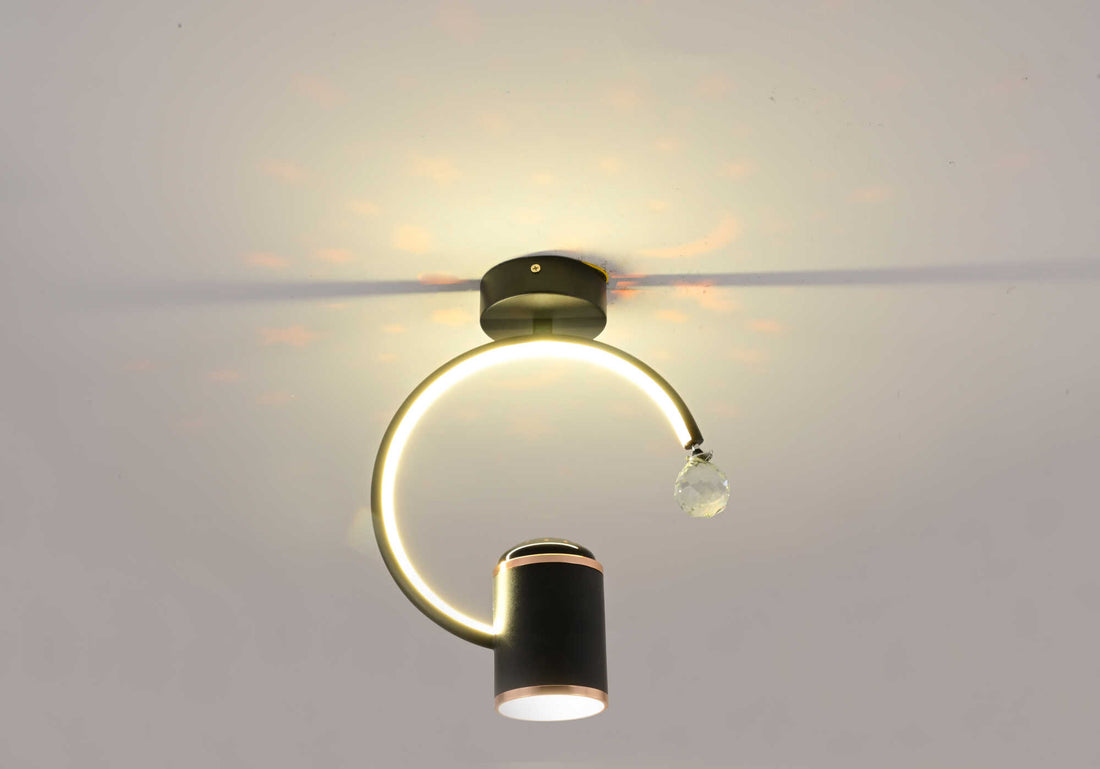 Lustră LED L7676/1 – 34W, Modernă, cu Telecomandă și Lumină Reglabilă