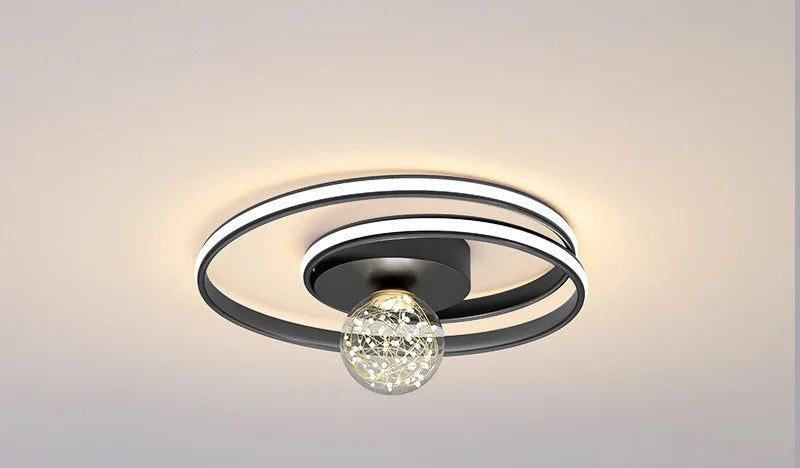 Lustra LED L7677/450 – 96W, Design Modern, cu Telecomandă și Lumină Reglabilă