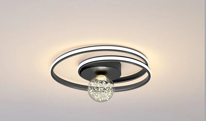 Lustra LED L7677/450 – 96W, Design Modern, cu Telecomandă și Lumină Reglabilă