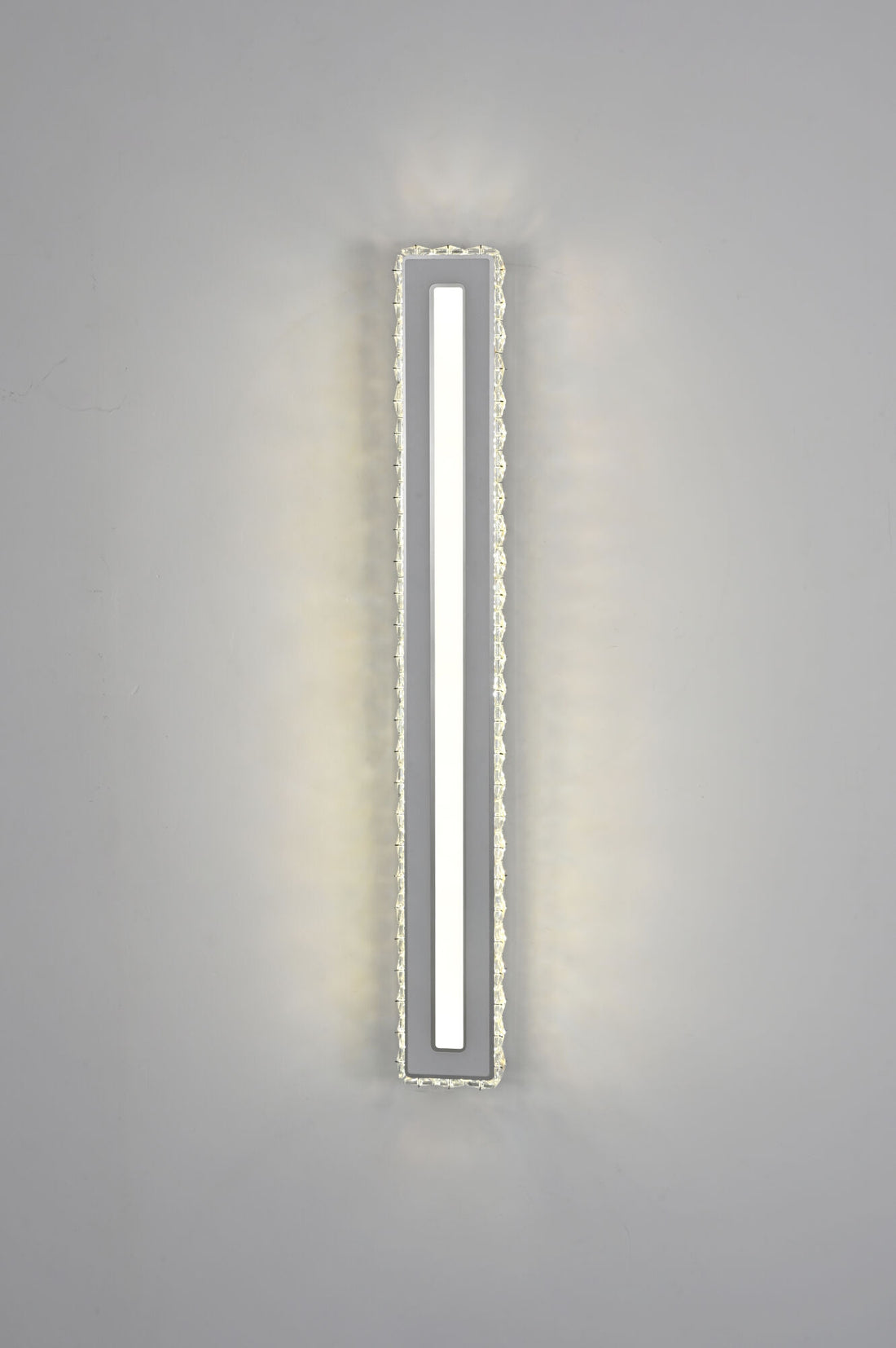 Aplica LED de perete cu ramă decorativă, 70W, 600×70×55 mm, lumină reglabilă 3000K–6500K