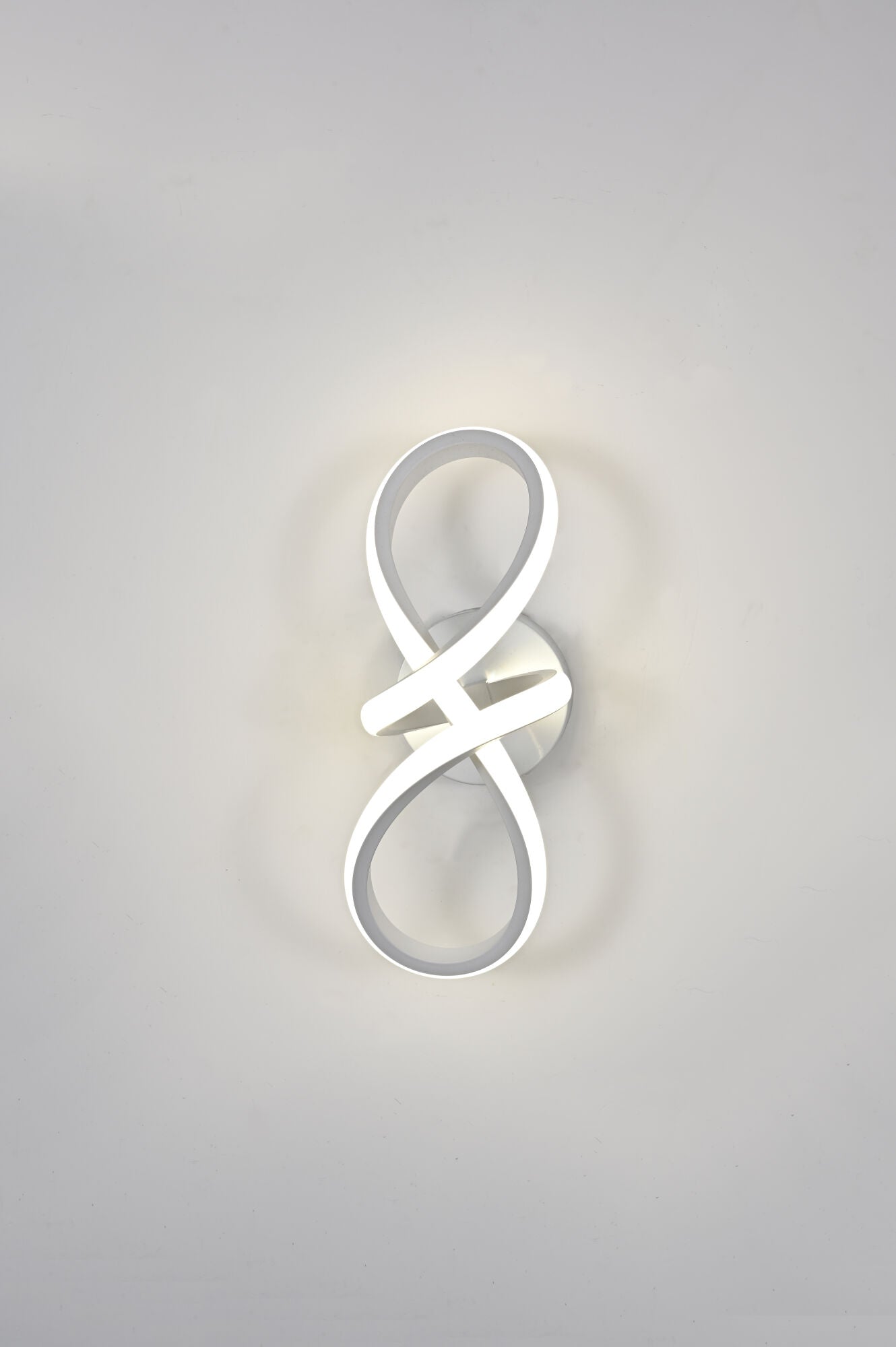 Aplica LED de Perete, Design Modern Infinit, 40W, 300×110×130 mm, Lumină Reglabilă 3000K–6500K