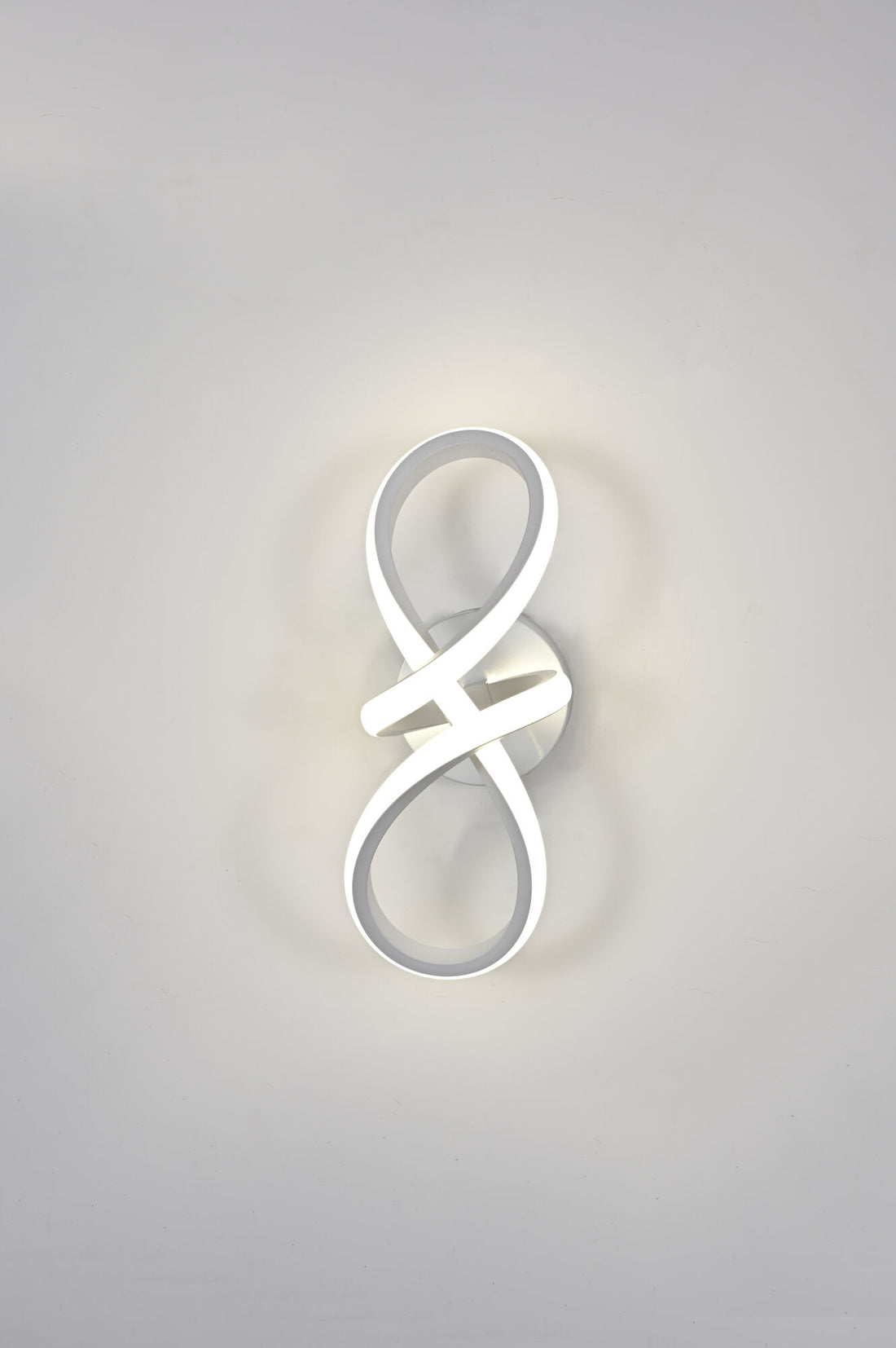 Aplica LED de Perete, Design Modern Infinit, 40W, 300×110×130 mm, Lumină Reglabilă 3000K–6500K