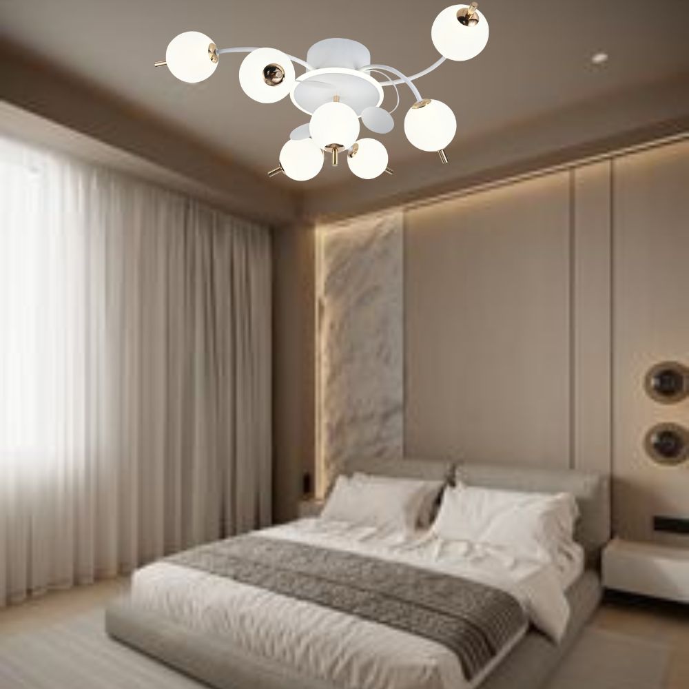 Lustra LED cu 3 lumini, 77125/6+1